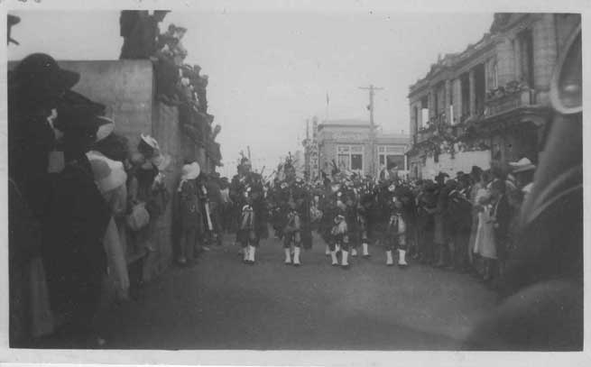 rockhampton pipe band 1940s